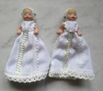 Porselein baby poppen, 2 stuks, uit Engeland, vintage, Verzamelen, Poppen, Oosterveldweg 15, 7274 DZ, Nieuw, Ophalen of Verzenden