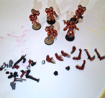 Warhammer 40K Chaos Space Marine Raptors + bits beschikbaar voor biedingen