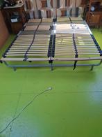 Bed, lattenbodem, Ophalen, Zo goed als nieuw, Tweepersoons, 200 cm