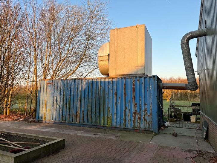 20ft container houtafzuiger Siemens 6.3KW inclusief filter, Doe-het-zelf en Verbouw, Overige Doe-het-zelf en Verbouw, Gebruikt