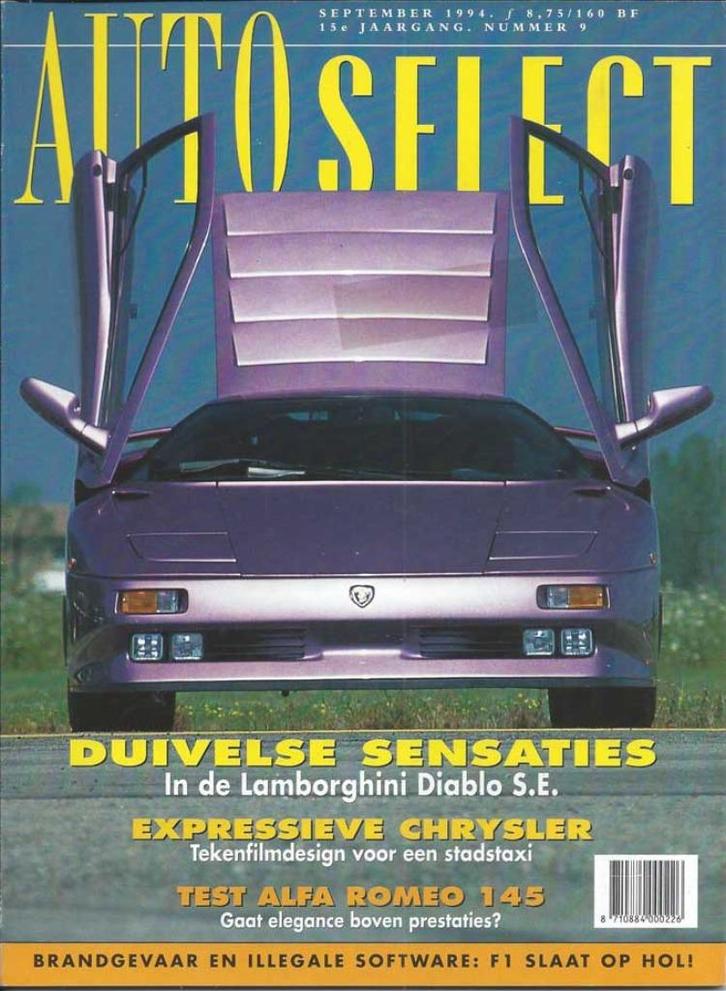 Autoselect 9 1994 : Subaru Impreza GT - Alfa Romeo 145 1.7, Boeken, Auto's | Folders en Tijdschriften, Gelezen, Algemeen, Ophalen of Verzenden