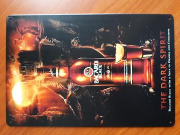 Bacardi 20x30 cm Reclamebord  beschikbaar voor biedingen
