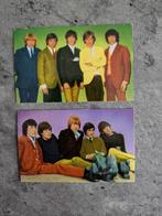 MAPLE LEAF PLAATJES SIXTIES ROLLING STONES 2X, Hobby en Vrije tijd, Stickers en Plaatjes, Verzenden, Gebruikt