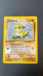 Sandshrew (NL) Base Set 1st Edition, Verzenden, Zo goed als nieuw, Losse kaart