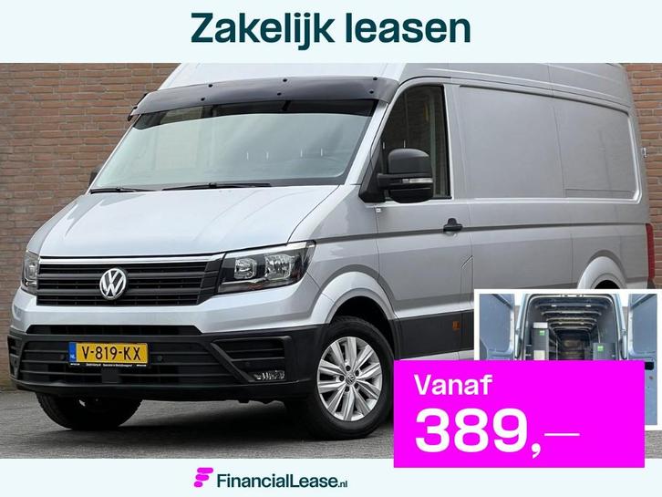 Volkswagen Crafter 2.0TDI L3H3 / Complete Inrichting, Auto's, Bestelauto's, Bedrijf, Lease, Financial lease, ABS, Achteruitrijcamera