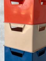 Tomado kratten 17x jaren 70 platenbak vintage prijs p/stuk, Ophalen, Gebruikt, NL, Tomado