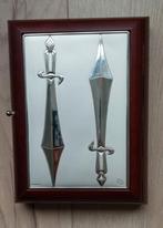 Sieradendoos/pennendoos gemerkt zilver Sinttip/Kersttip, Huis en Inrichting, Woonaccessoires | Kisten, Minder dan 50 cm, Minder dan 50 cm