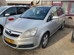 Opel Zafira 1.8 Enjoy 2006, Stof, Zwart, 4 cilinders, Origineel Nederlands