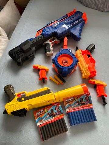 Nerf geweren beschikbaar voor biedingen