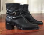 Lottusse geheel leren zwarte lage laars, maat 39, Lottusse, Zwart, Lage of Enkellaarzen, Ophalen of Verzenden