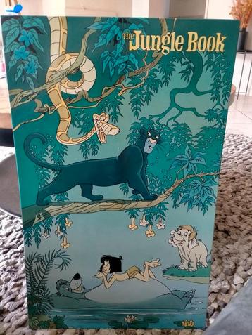 Vintage magneetbord jungle book  beschikbaar voor biedingen