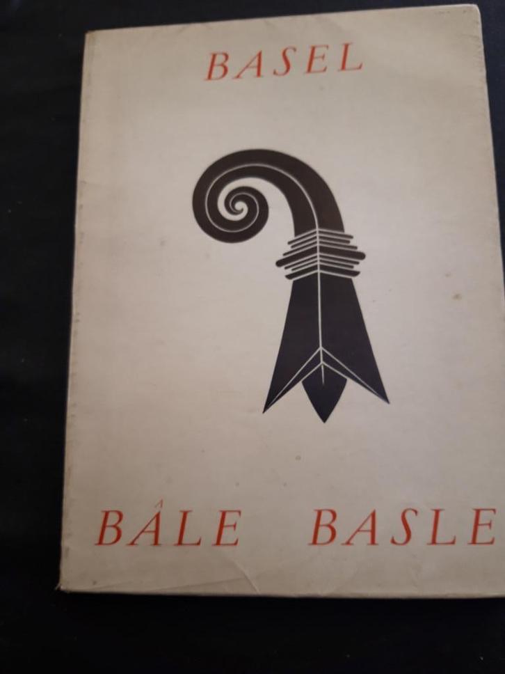 boek Stadt Basel - Bazel - Bâle - Basle 1957, Boeken, Geschiedenis | Stad en Regio, Zo goed als nieuw, 20e eeuw of later, Ophalen of Verzenden