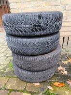 4 x winterbanden baum Citroen C1/ Peugeot 107 6mm met velg, Ophalen of Verzenden, Zo goed als nieuw