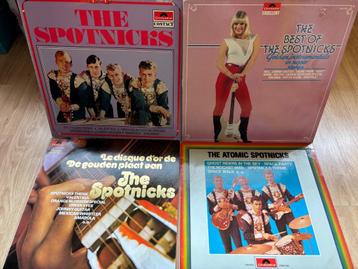 Vier elpees van The Spotnicks  beschikbaar voor biedingen