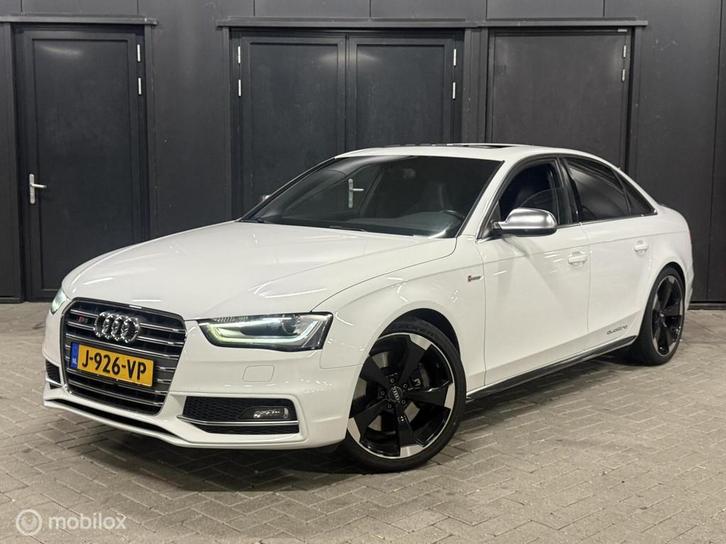 Audi S4 3.0 TFSI S4 quattro schuifdak bomvol, kanon!, Auto's, Audi, Bedrijf, Te koop, S4, 4x4, ABS, Achteruitrijcamera, Adaptive Cruise Control