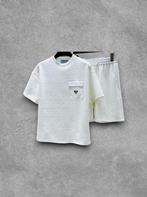 P T-Shirt with P Shorts set, Kleding | Heren, T-shirts, Ophalen of Verzenden, Zo goed als nieuw, Wit