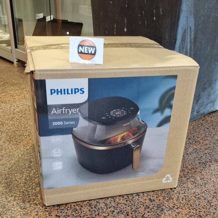 Philips Airfryer NA332 6,2L 3000-serie 1700W | Nieuw, Witgoed en Apparatuur, Ovens, Zo goed als nieuw