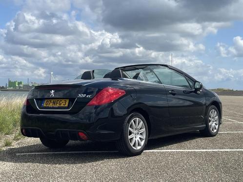 Peugeot 308cc 1.6 VTI 2010 Zwart, Auto's, Peugeot, Particulier, Airbags, Boordcomputer, Centrale vergrendeling, Cruise Control