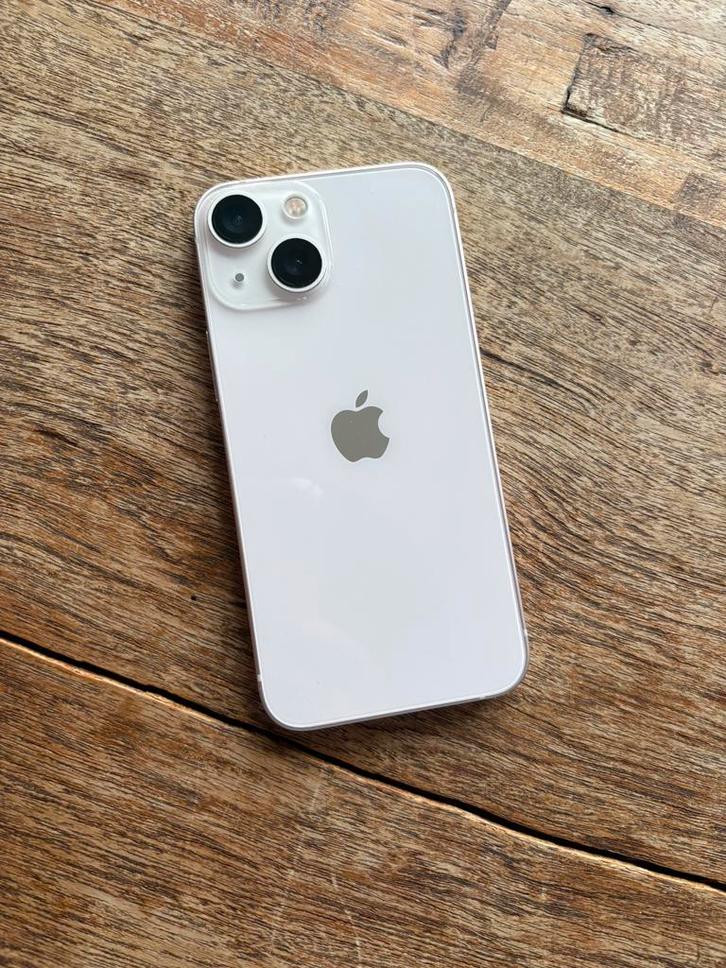 iPhone 13 mini 128GB roze – in goede staat + hoesjes, Telecommunicatie, Mobiele telefoons | Apple iPhone, Zo goed als nieuw, 128 GB