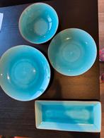 Eetservies, ontbijt, dinner, ronde en langwerpige schaaltjes, Gebruikt, Keramiek, Ophalen of Verzenden, Bord(en)
