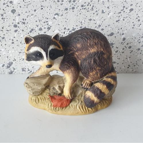 Beeldje wasbeer van Akita Vaga International, Antiek en Kunst, Kunst | Beelden en Houtsnijwerken, Ophalen of Verzenden