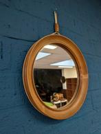Vintage ronde spiegel, jaren 60, Huis en Inrichting, Woonaccessoires | Spiegels, Ophalen, Minder dan 50 cm, Gebruikt, Rond