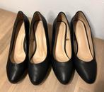 2x zwarte pumps, mt 41. 7/8 cm hoog., Pumps, Verzenden, Zwart, Nieuw