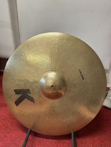 Bekken cymbal Zildjan K serie 22" heavy ride jaren '90 beschikbaar voor biedingen