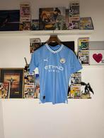 Erling Haaland – Gesigneerd Man City 2023/2024 Thuisshirt, Ophalen of Verzenden, Zo goed als nieuw, Buitenlandse clubs, Shirt