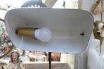 Bankiers lamp met emaille kap, Ophalen of Verzenden