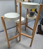 2 Ikea Plantenstandaarden als nieuw, Ophalen, Kunststof, Minder dan 30 cm, Rond
