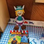 Wicky de Viking knuffel 34 cm groot + boekje, Ophalen of Verzenden