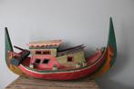 Brocante Grote houten boot, Antiek en Kunst, Ophalen of Verzenden