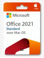 Mac Apple Office 2021 Standaard + Licentie (Direct Geleverd), Ophalen of Verzenden, Nieuw, Word, MacOS