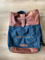 Cowboysbag rugzak denim leer xl maat, Gebruikt, 25 tot 40 cm, Ophalen of Verzenden, Overige merken