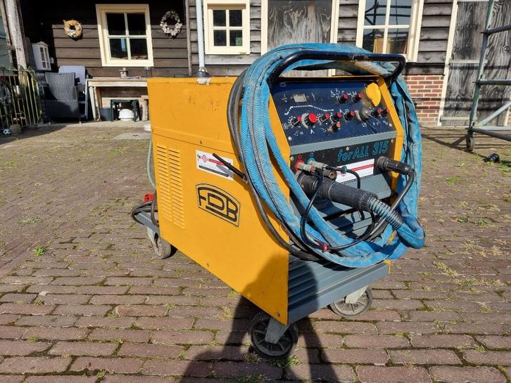FDB Tig AC/DC lasapparaat 300 Ampère, Doe-het-zelf en Verbouw, Gereedschap | Lasapparaten, Gebruikt, Tig, 250 ampère of meer, Ophalen