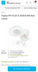 Esylux PD-FLAT-E 360I/8 RW Bew. schak., Kunststof, Ophalen of Verzenden, Zo goed als nieuw, Inbouw