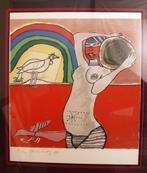 Corneille zeefdruk - gesigneerd en genummerd, Antiek en Kunst, Ophalen of Verzenden