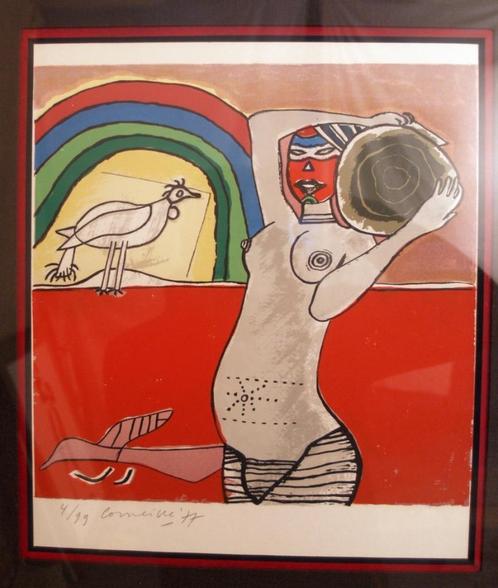 Corneille zeefdruk - gesigneerd en genummerd, Antiek en Kunst, Kunst | Litho's en Zeefdrukken, Ophalen of Verzenden