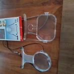 Loep 2x, Ophalen of Verzenden, Zo goed als nieuw, Vergrootglas of Loep