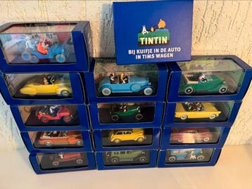 Kuifje 13 auto’s incl certificaat  beschikbaar voor biedingen