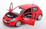 Jsn Norev 1:18 Renault Clio RS 2006 Toro Red, Hobby en Vrije tijd, Modelauto's | 1:18, -, Nieuw, Norev, Ophalen of Verzenden