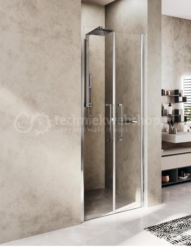 Novellini Young 2B 87-91cm douchedeur – nieuw in doos, Huis en Inrichting, Badkamer | Badkamermeubels, Zo goed als nieuw, Overige typen