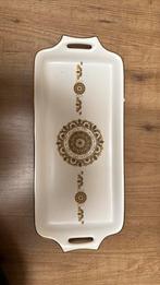 Flora Gouda serveerschaal “Florence” – vintage keramiek, Ophalen of Verzenden