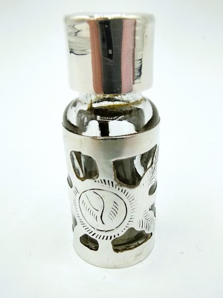 Zilveren miniatuurflesje, Mexico, 20e eeuws, Antiek en Kunst, Antiek | Goud en Zilver, Zilver, Verzenden