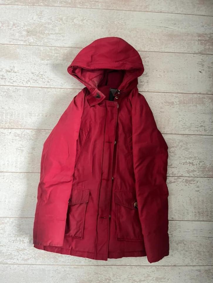 Rode Air Force jas maat S, Kleding | Dames, Jassen | Winter, Zo goed als nieuw, Maat 36 (S), Rood, Ophalen of Verzenden