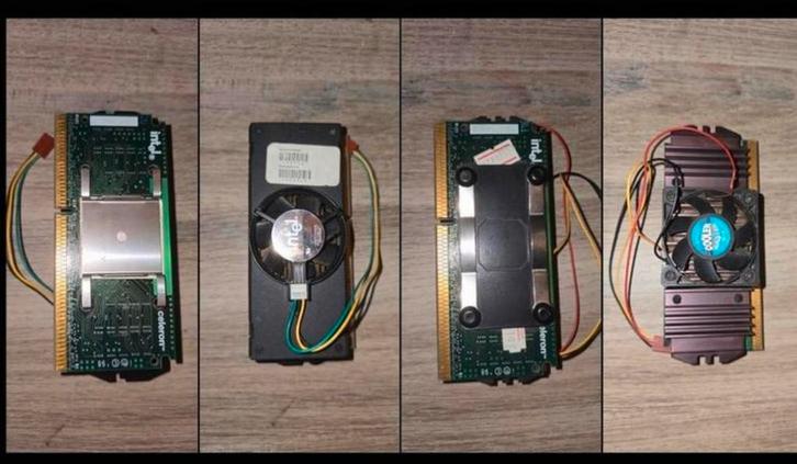 2 stuks Intel Pentium Celeron processors, Pentium II, Computers en Software, Processors, Refurbished, Minder dan 2 Ghz, Ophalen of Verzenden