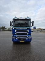 Scania R450 Crown + Steentrailer 130R, Auto's, Vrachtwagens, Automaat, Euro 6, Scania, Wit