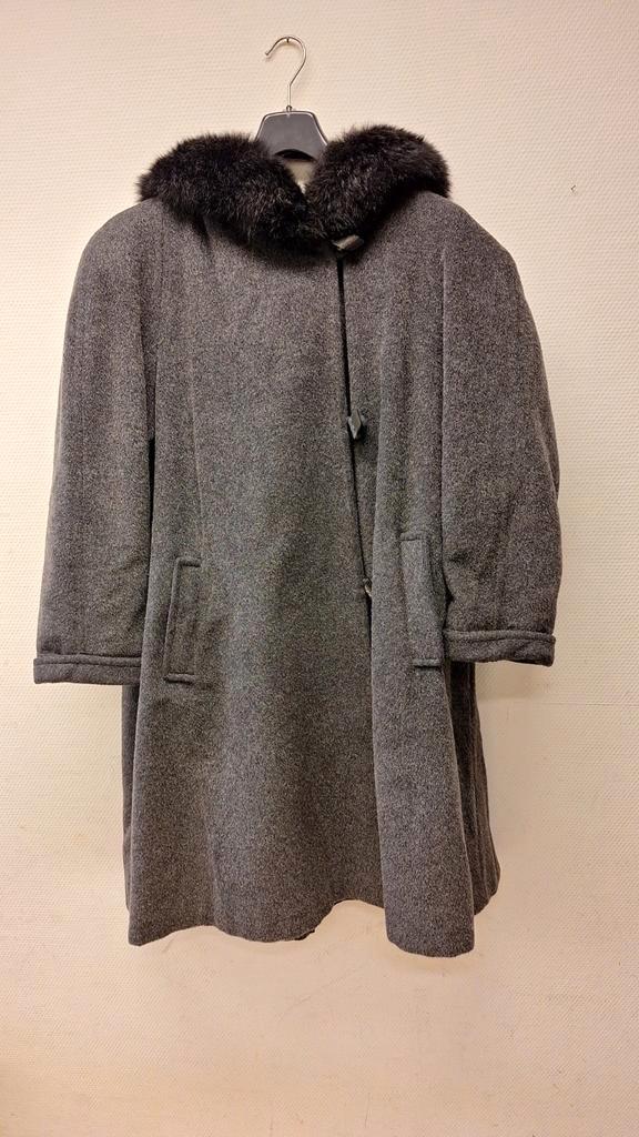 Antraciet grijze damesjas XL Petite Mademoisellle, Kleding | Dames, Jassen | Winter, Zo goed als nieuw, Maat 42/44 (L), Grijs