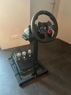 Logitech G29 Driving Force Racestuur + racing wheel stand, Spelcomputers en Games, Spelcomputers | Sony PlayStation Consoles | Accessoires